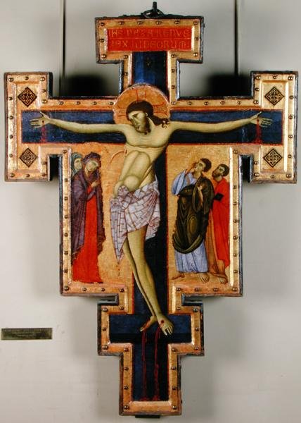 Die Kreuzigung, ca. 1270-80 von Master of San Francesco
