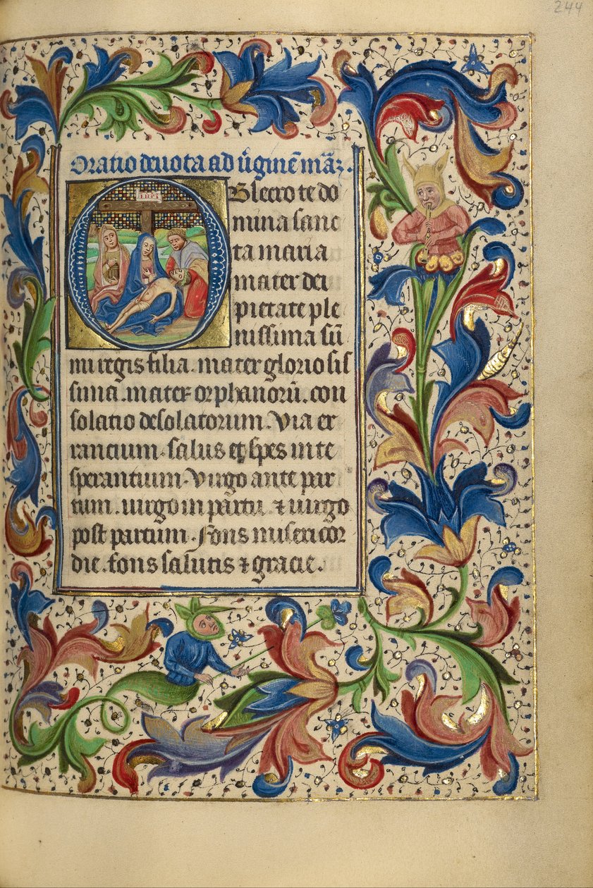 Die Pietà von Master of the Lee Hours