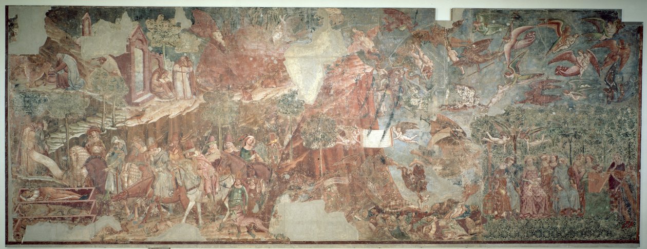 Der Triumph des Todes, ca. 1350 von Master of the Triumph of Death