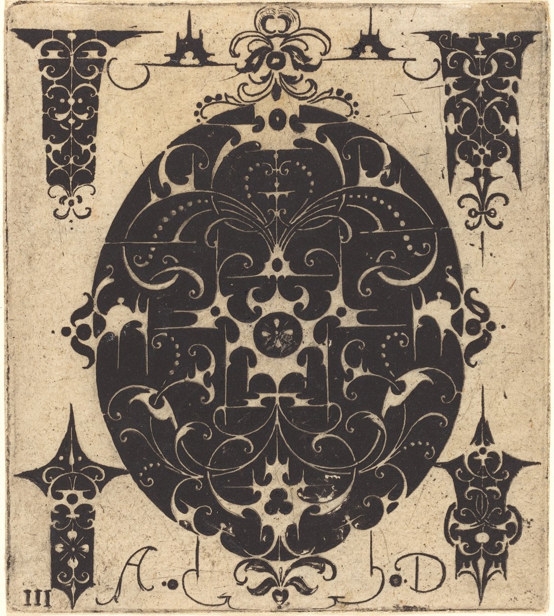 Ornament von Master AD