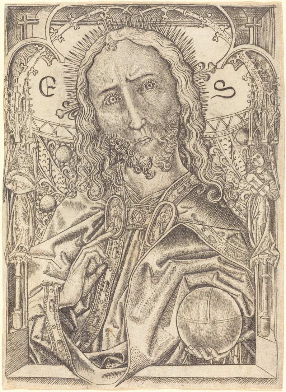 Christus als Erlöser von Master E.S.