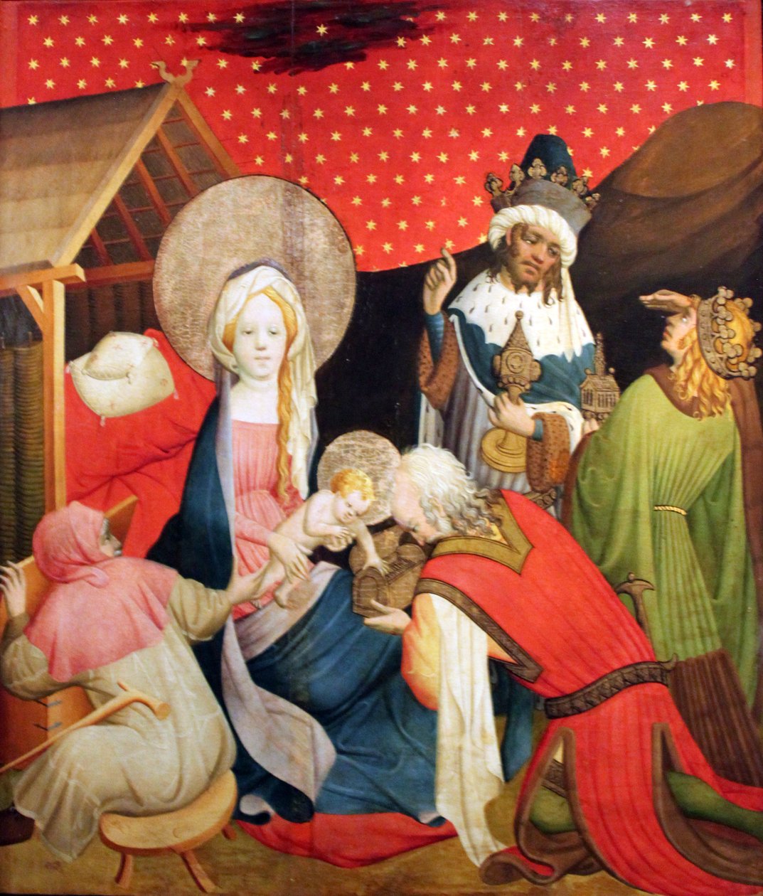 Anbetung der Könige von Master Francke
