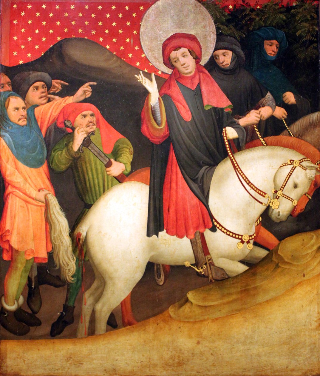 Die Verspottung des Heiligen Thomas von Canterbury von Master Francke