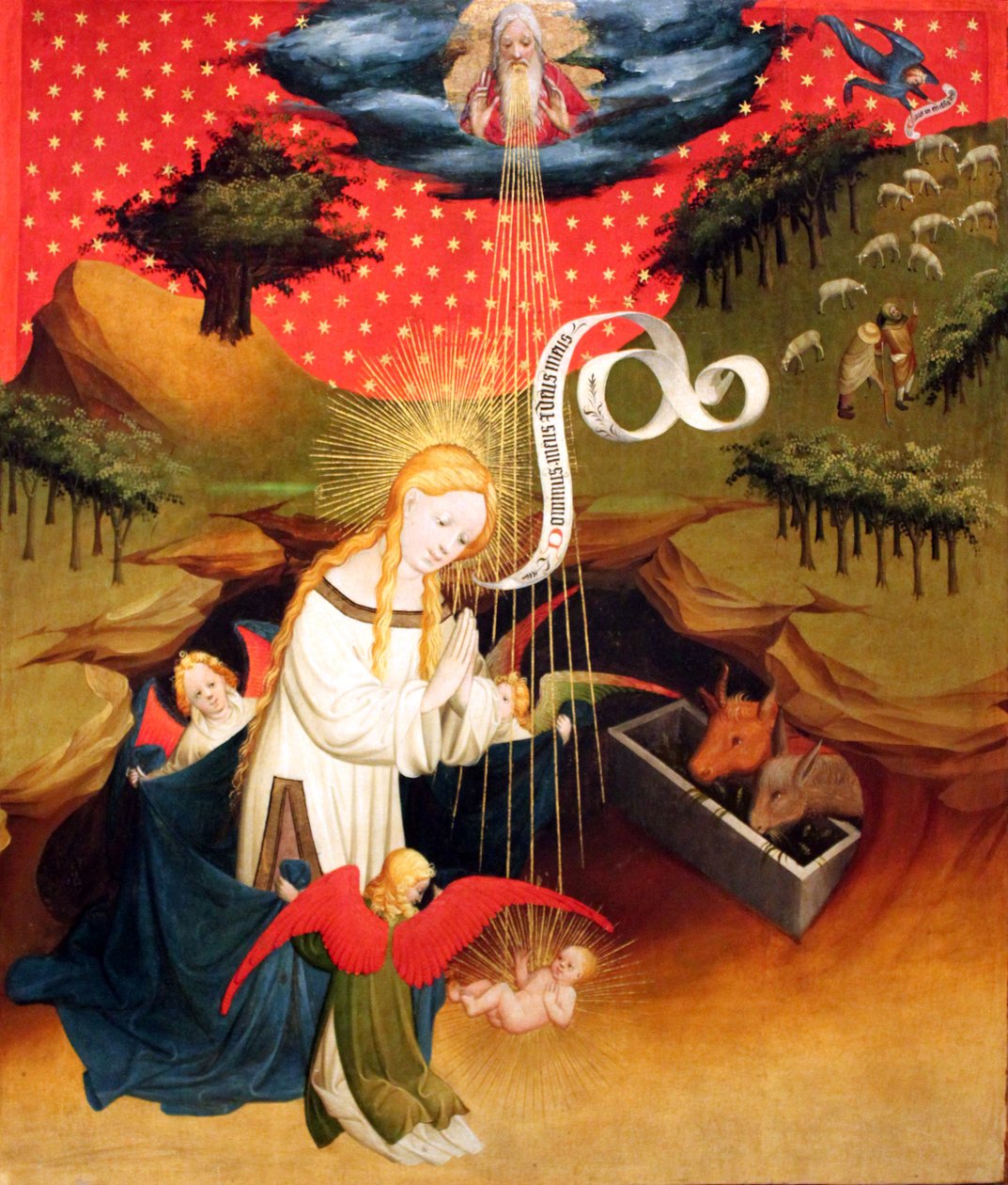 Die Geburt Christi von Master Francke