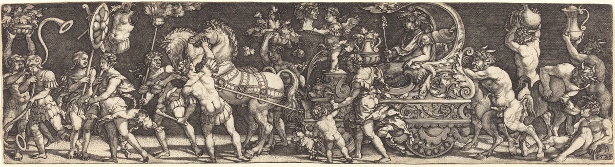 Der Triumph des Bacchus von Master IB