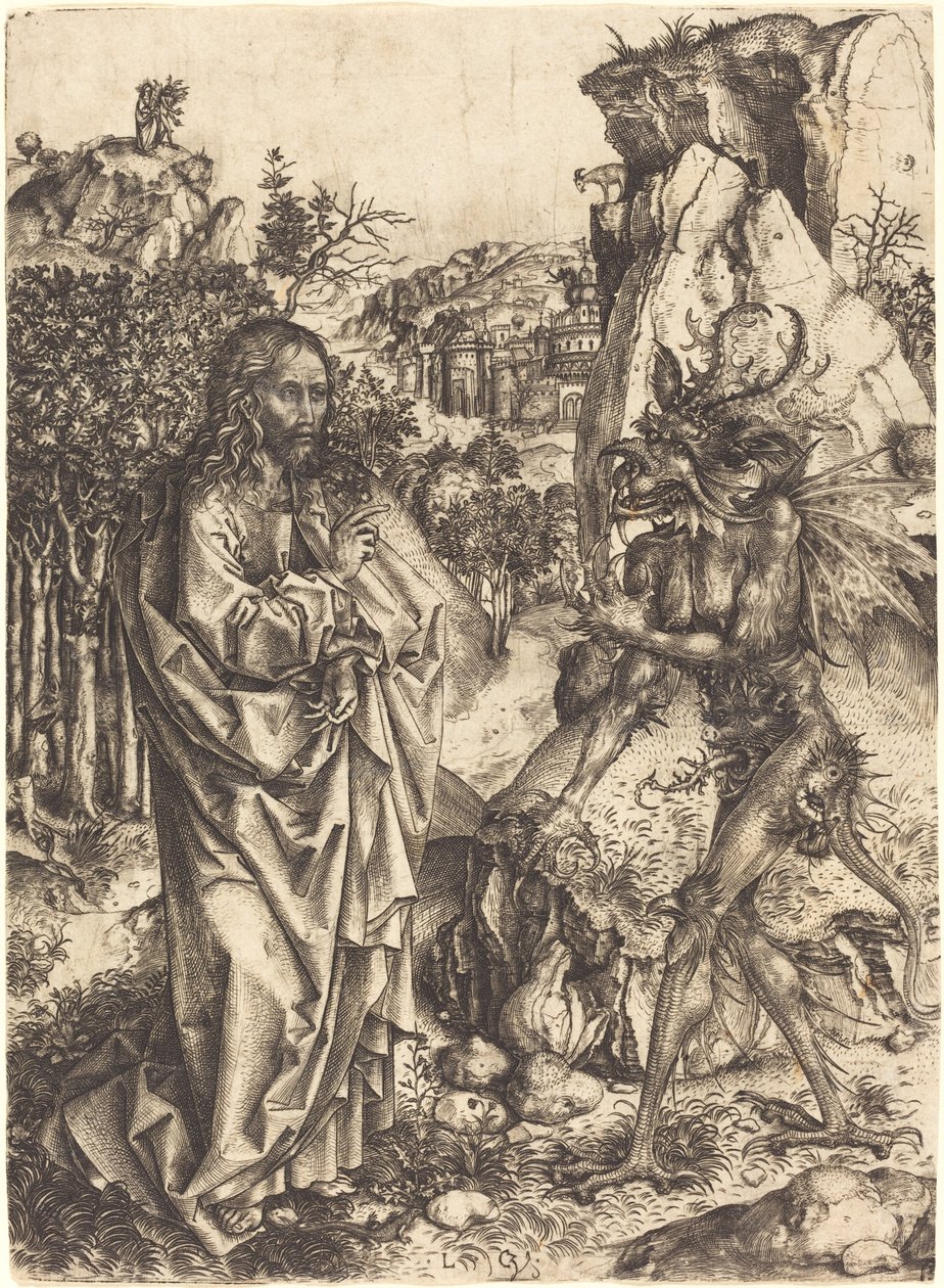 Die Versuchung Christi von Master LCz
