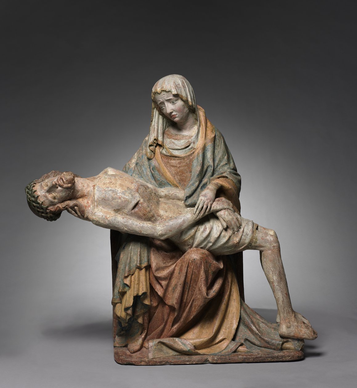 Vesperbild Pietà, ca. 1420 von Master of Grosslobming
