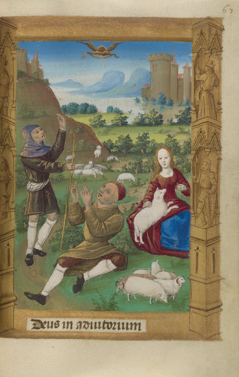 Die Verkündigung an die Hirten von Master of Guillaume Lambert
