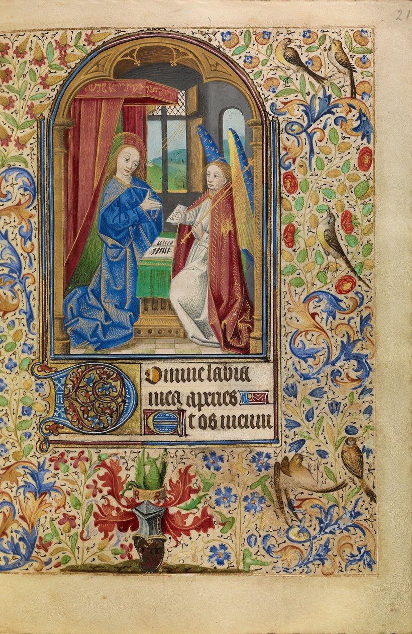 Die Verkündigung von Master of Jacques of Luxembourg