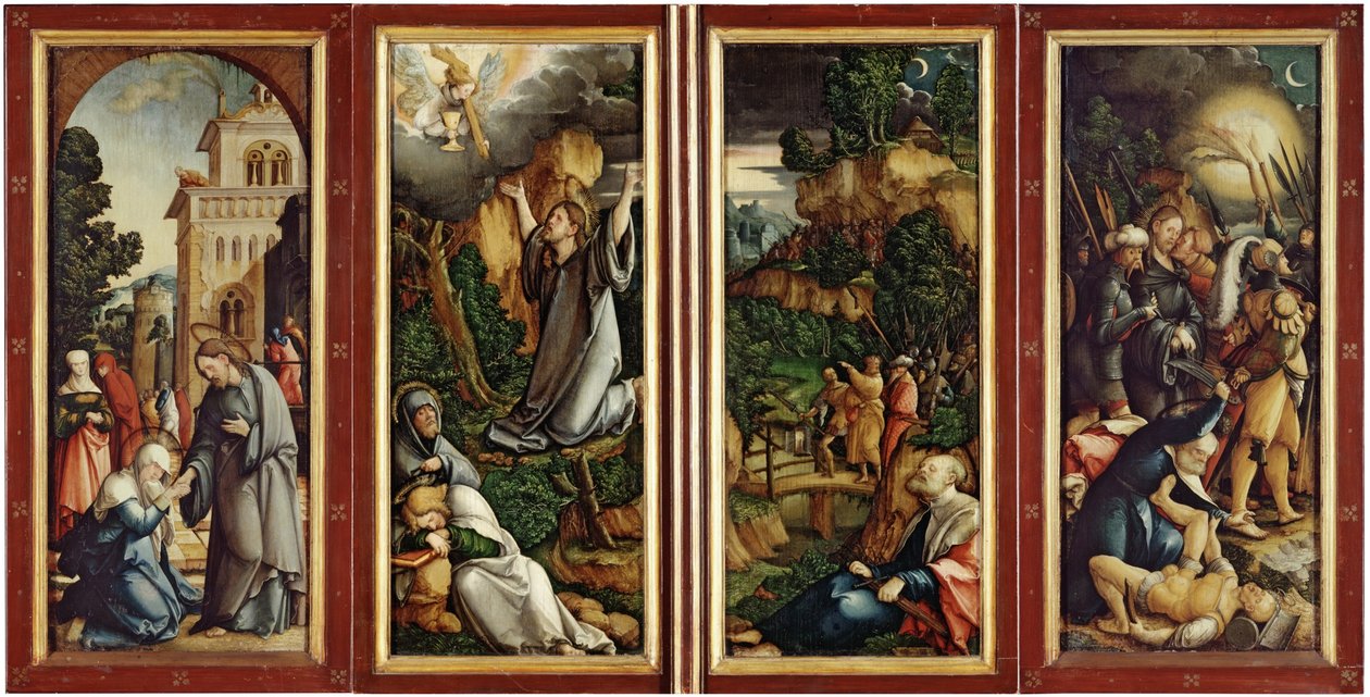 Der Wildenstein-Altar geschlossen von Master of Messkirch