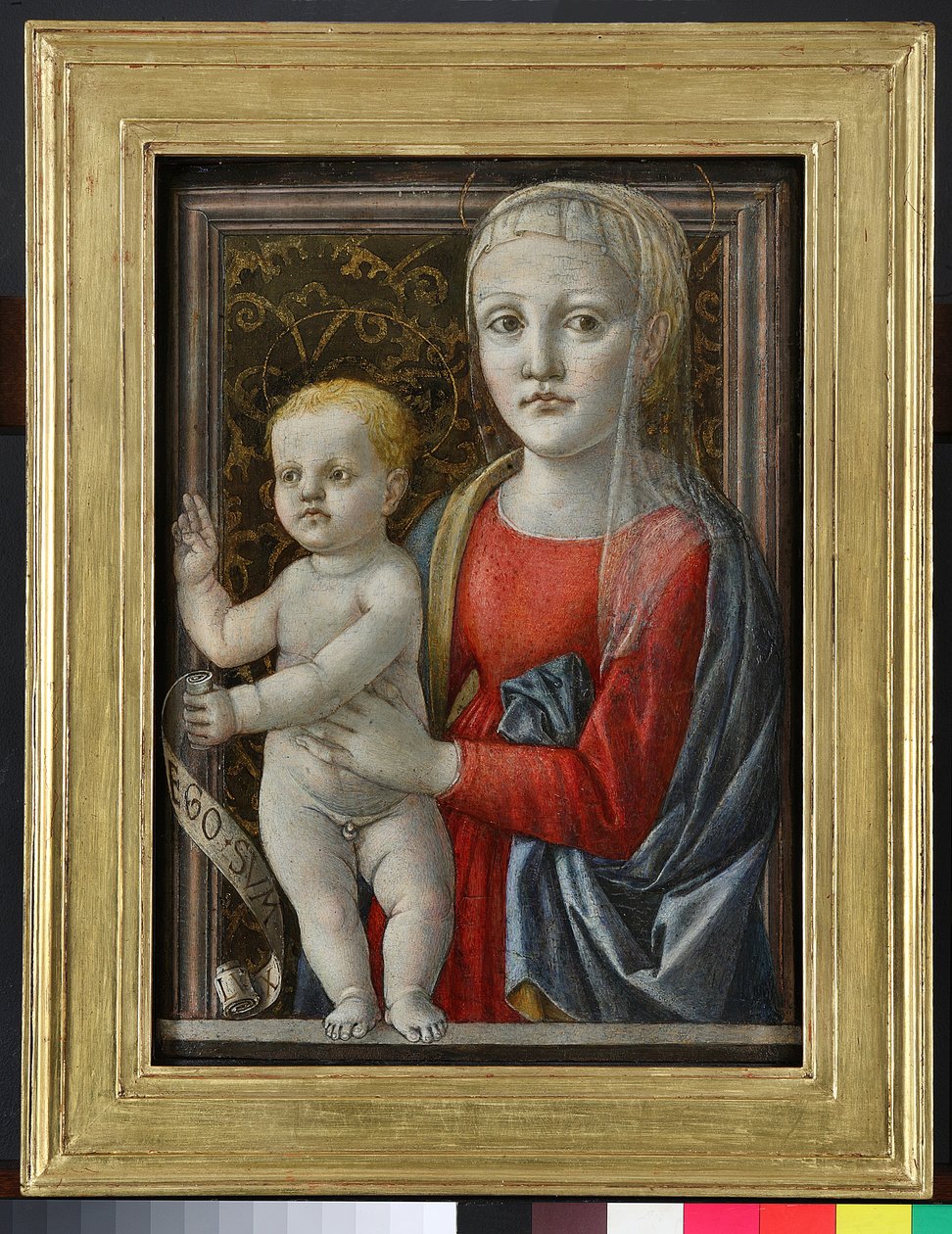 Madonna mit Kind von Master of Pratovecchio