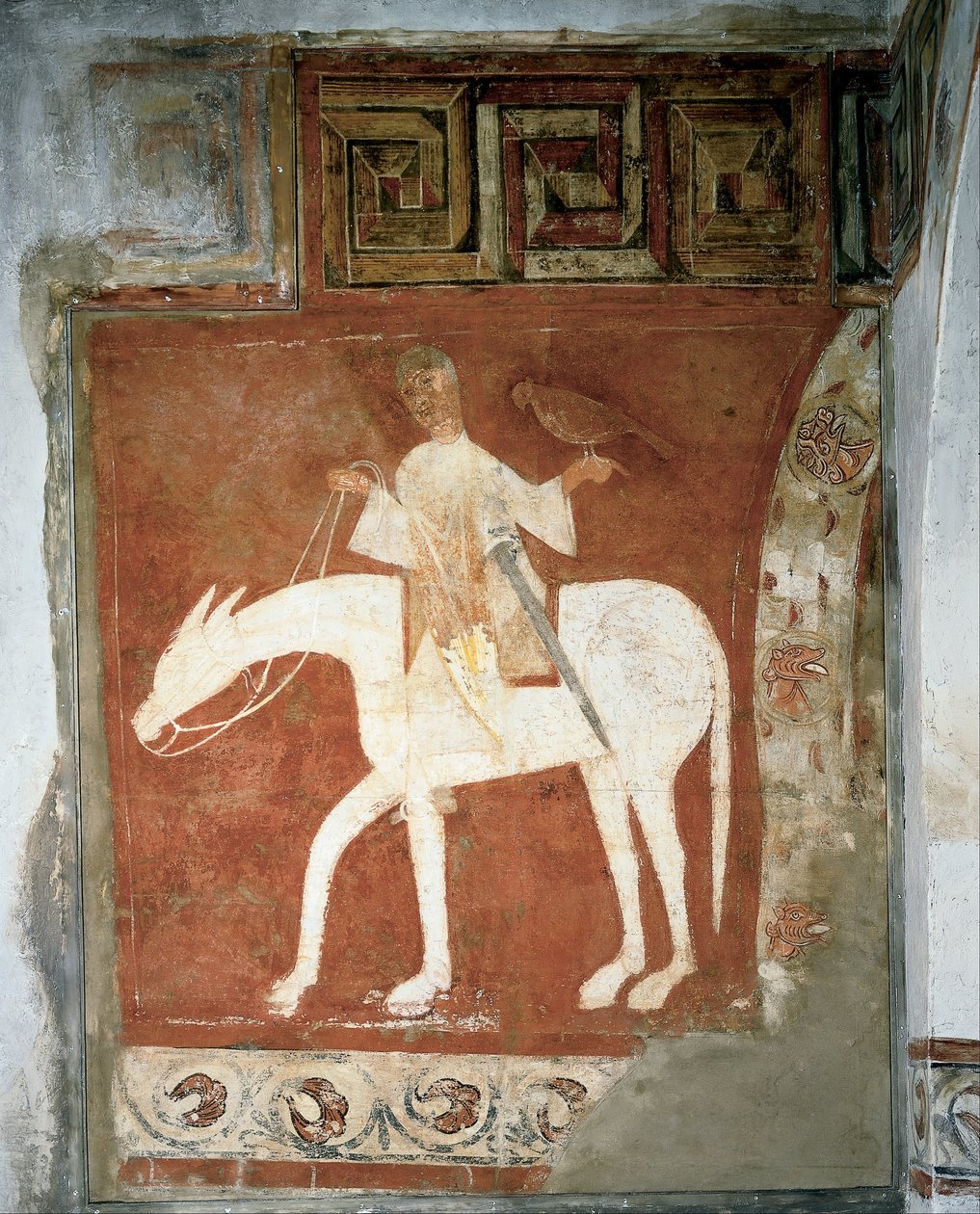 Falkner von Master of San Baudelio