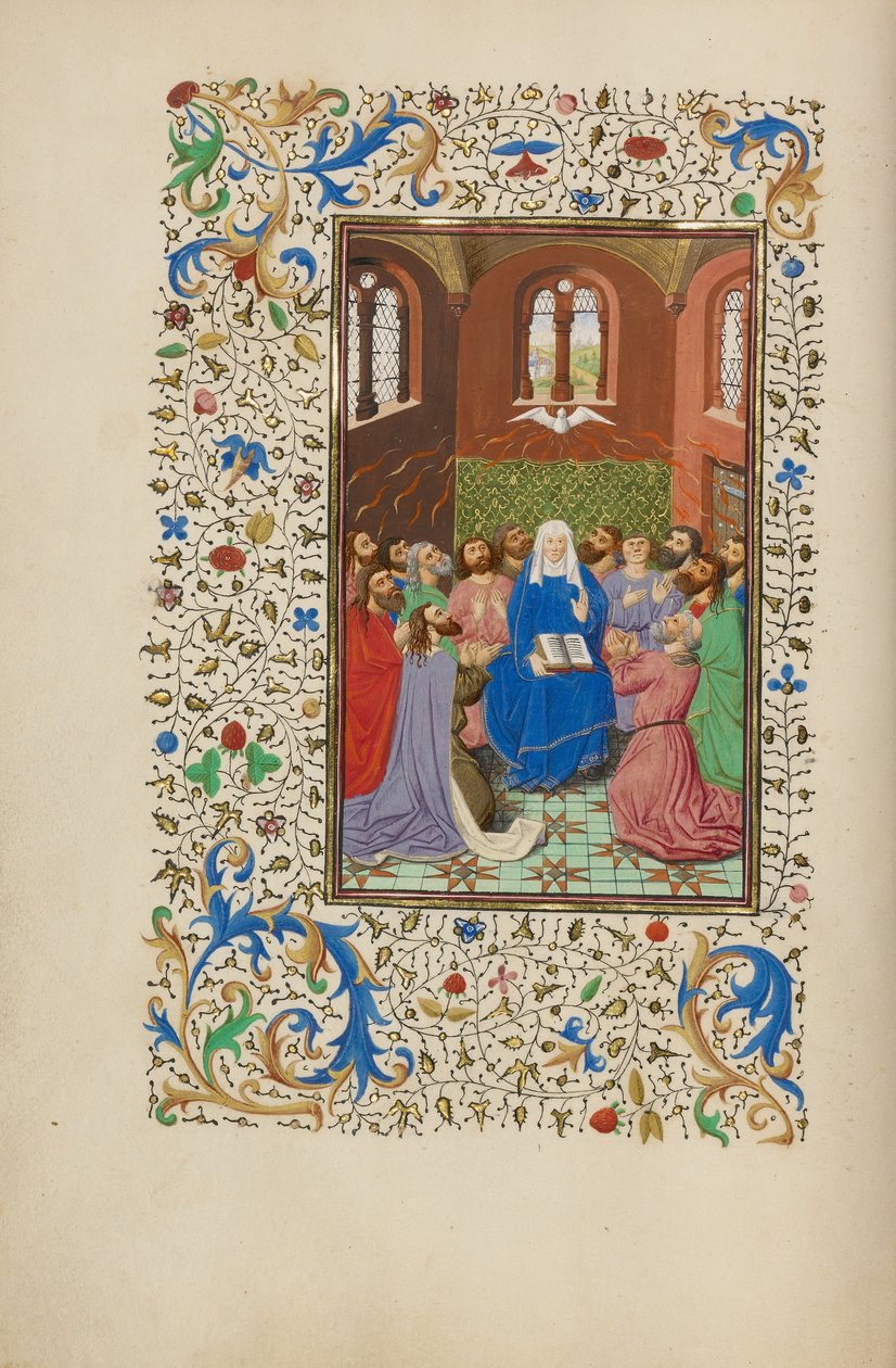 Pfingsten von Master of Wauquelins Alexander
