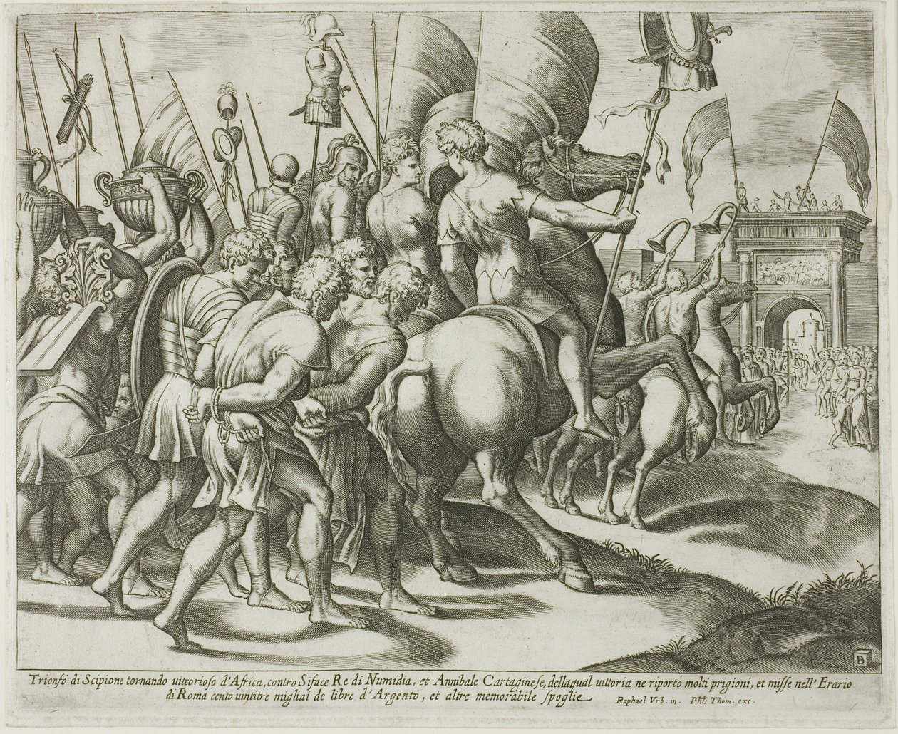 Der Triumph des Scipio von Master of the Die