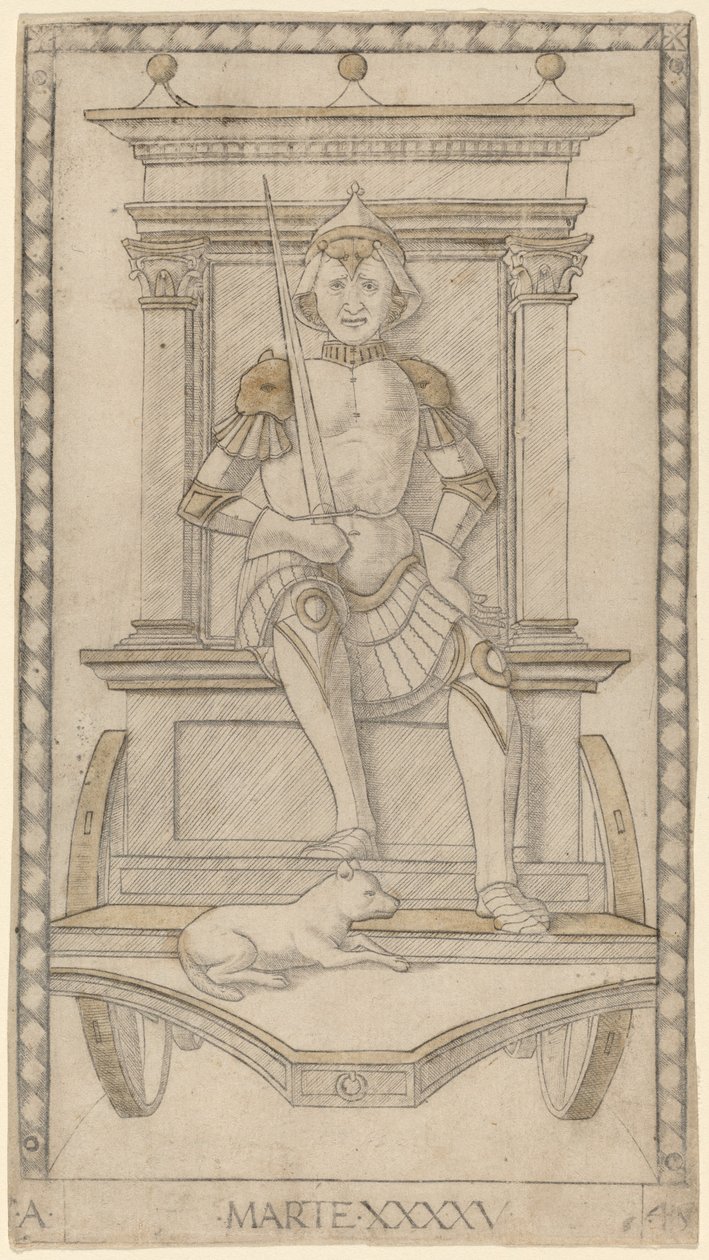 Mars von Master of the E Series Tarocchi