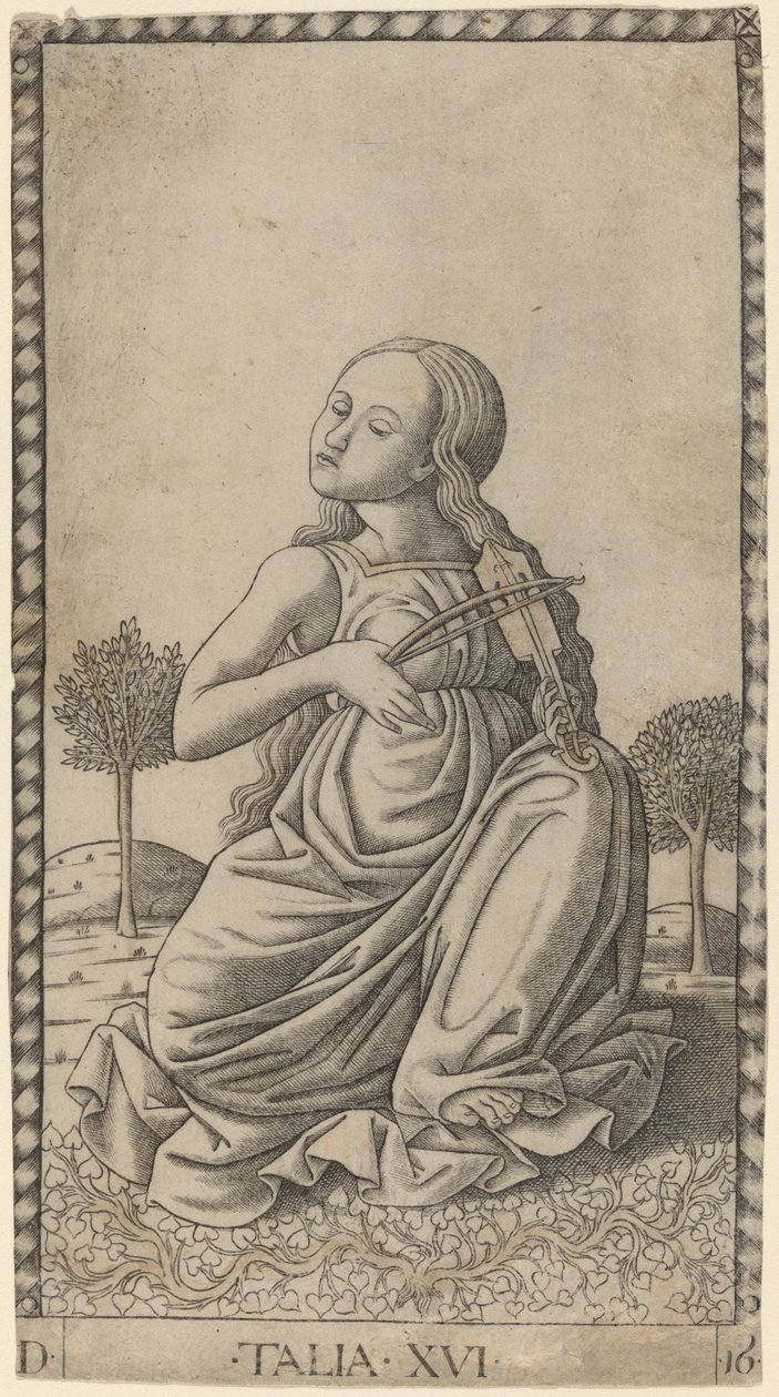 Thalia von Master of the E Series Tarocchi