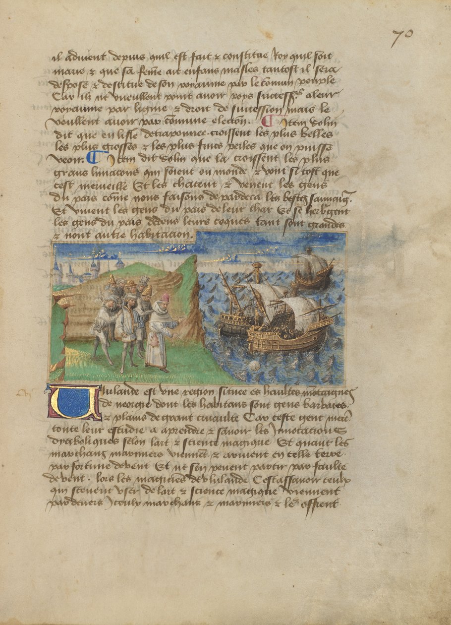 Norwegen (Ululand) von Master of the Geneva Boccaccio