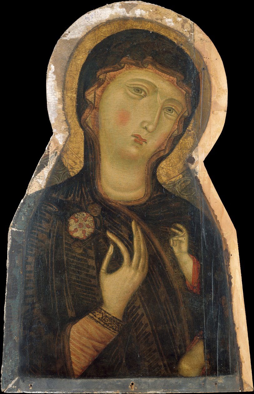 Madonna mit Kind, ca. 1280 von Master of the Magdalen