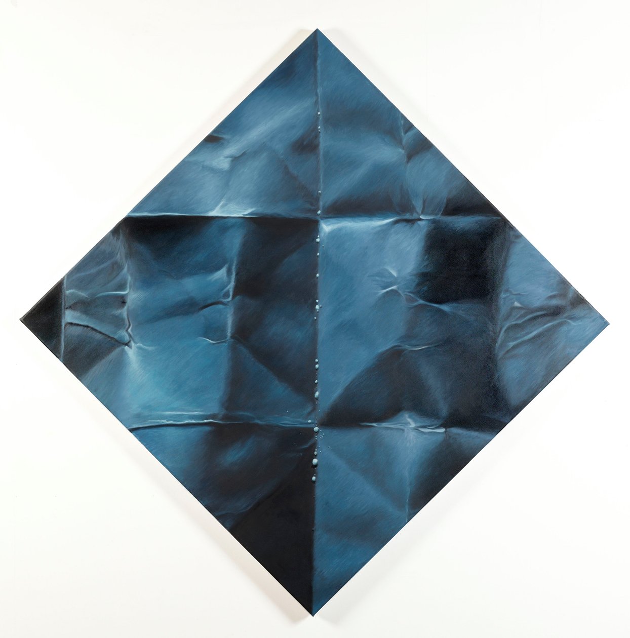 Blaue Flammenlounge von Mat Collishaw