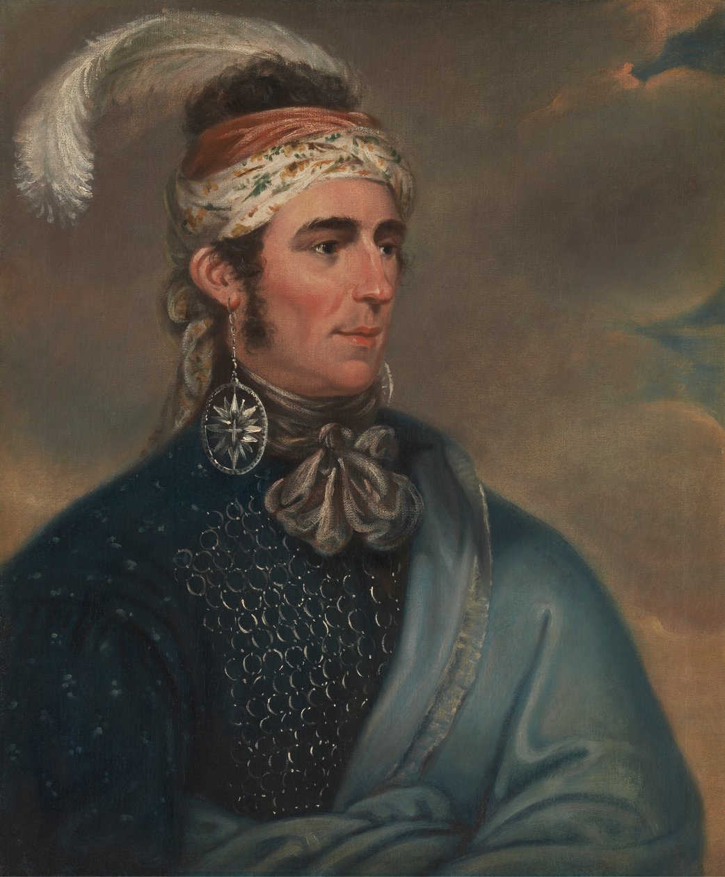 Teyoninhokarawen (Major John Norton) von Mather Brown
