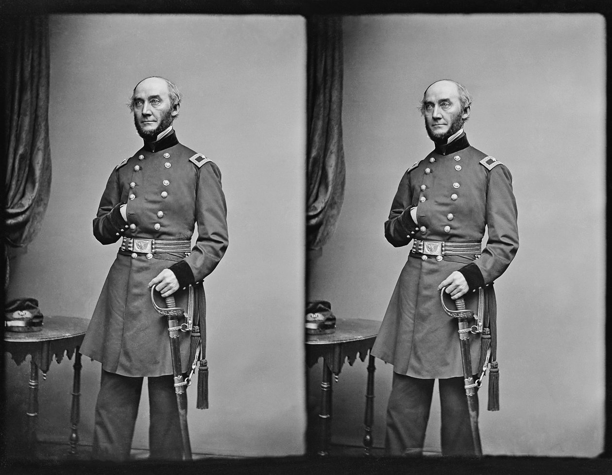 Union Brig. Gen. George W. Cullum, ca. November 1861 von Mathew B. Brady