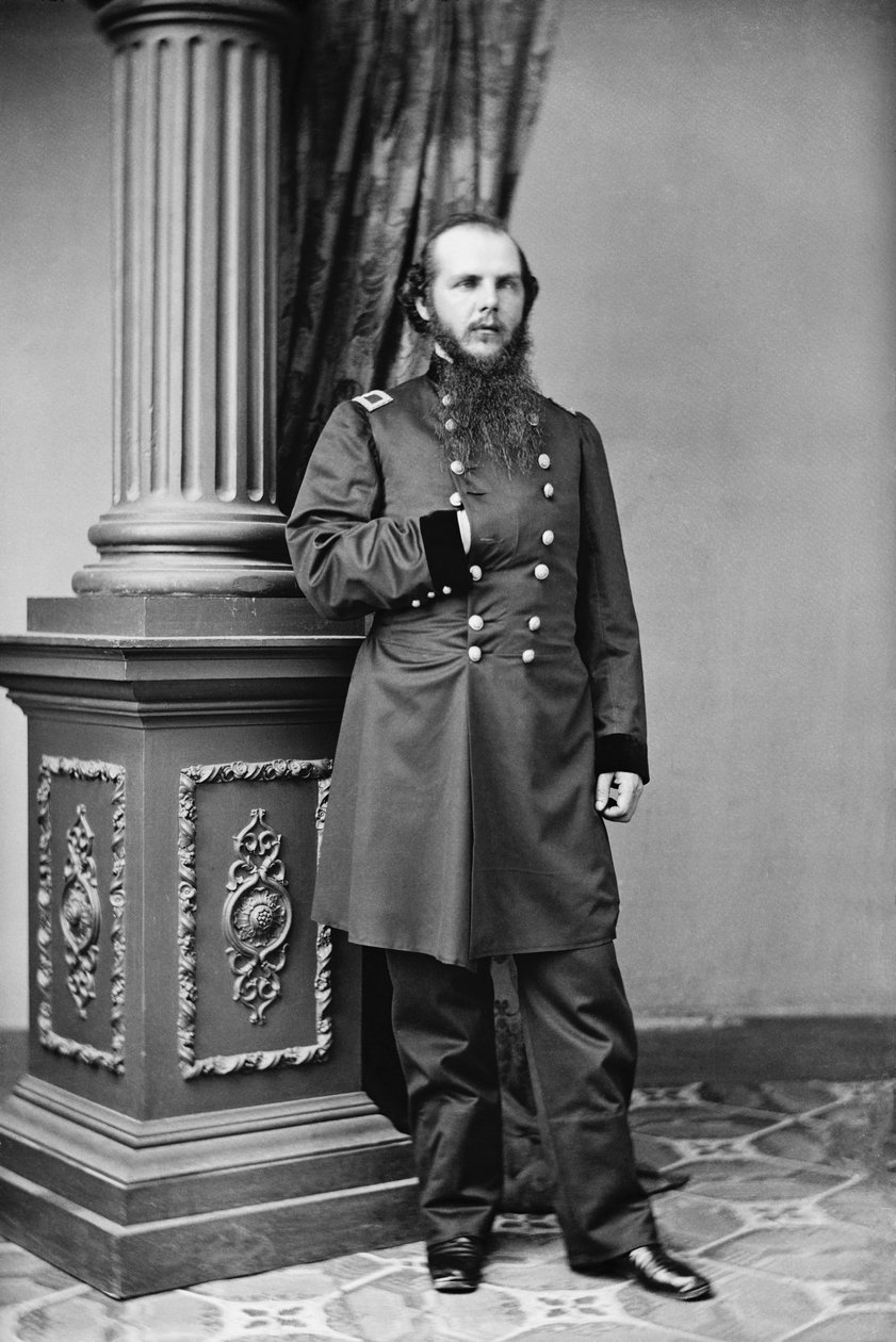 Union Brig. Gen. John M. Schofield, Ende 1861 von Mathew B. Brady