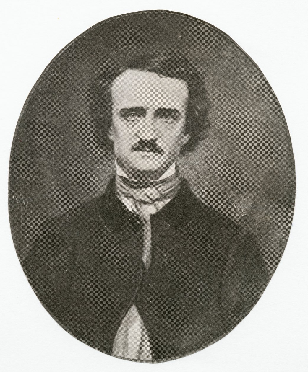 Edgar Allan Poe (1809-1849) von Mathew B. Brady