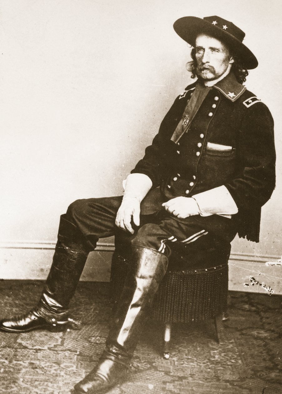 George Armstrong Custer von Mathew B. Brady