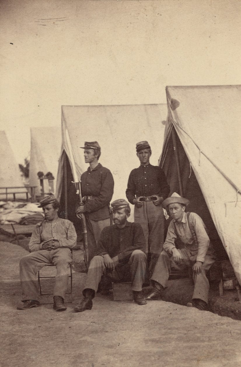 Lagerszene, 1862 von Mathew Brady