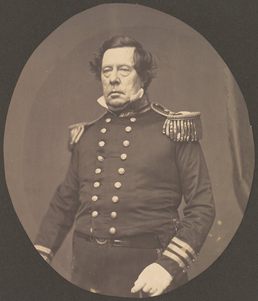 [Kommodore Matthew Calbraith Perry], 1856-58 von Mathew Brady