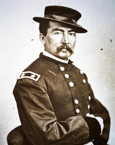 General Philip H. Sheridan (1831-88) von Mathew Brady