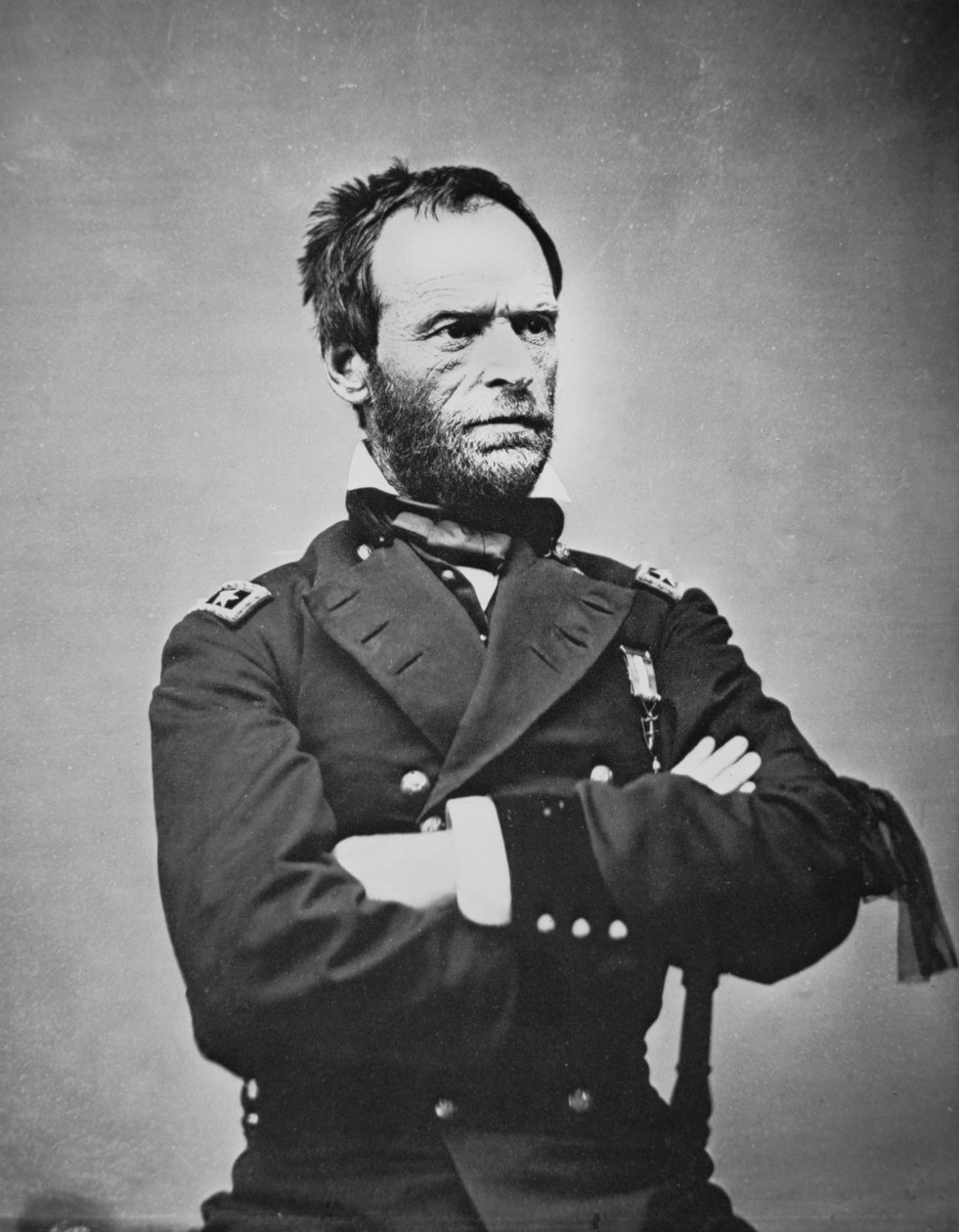 General William T. Sherman (1820-91) von Mathew Brady