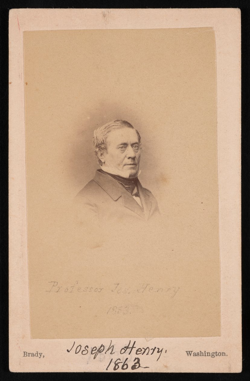 Porträt von Joseph Henry 1797-1878 von Mathew Brady