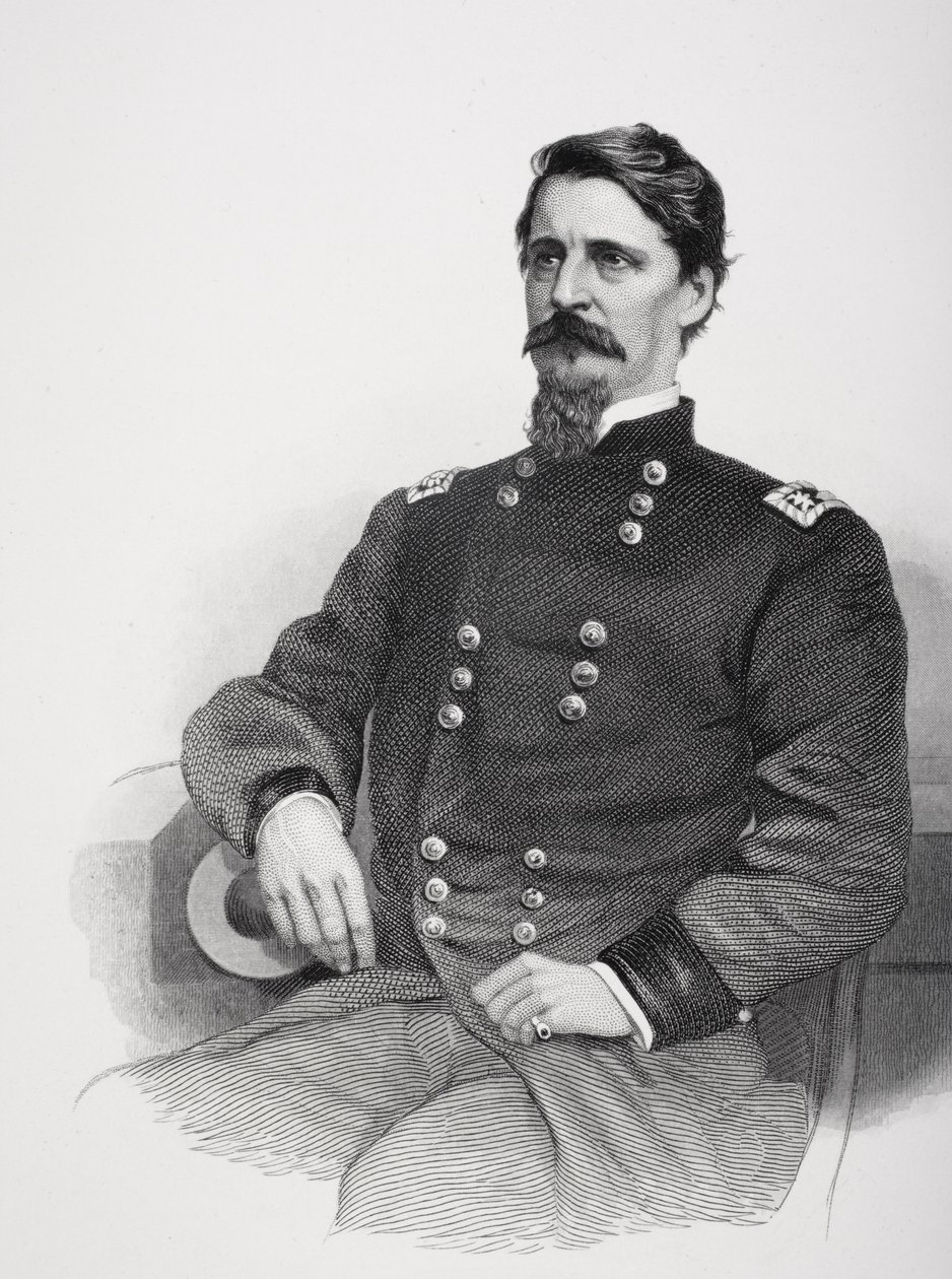 Porträt von Winfield Scott Hancock (1824-86) von Mathew B. Brady