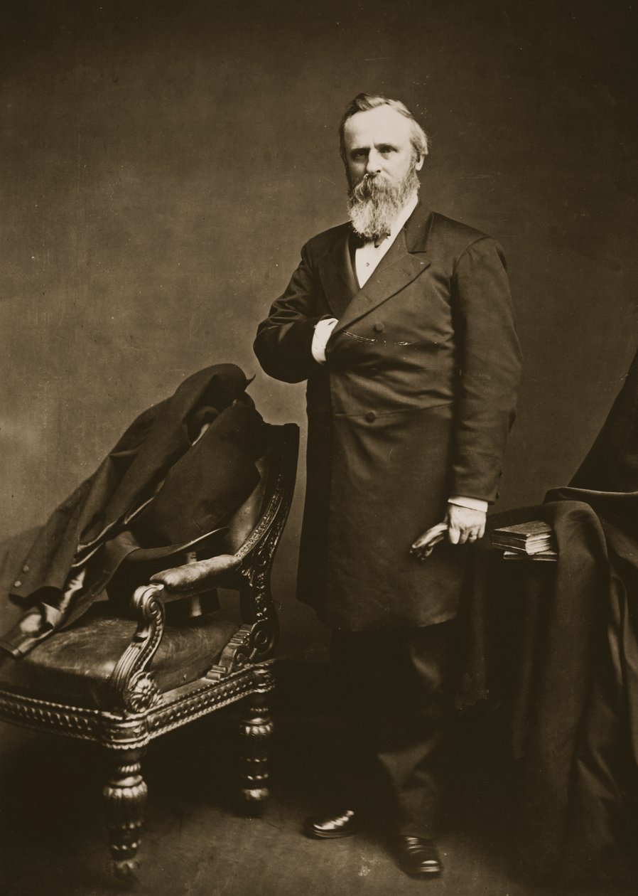 Rutherford B. Hayes von Mathew B. Brady