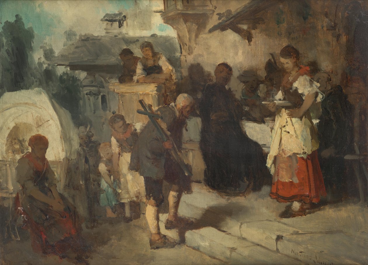 Zwei Herrgottshändler von Mathias Schmid