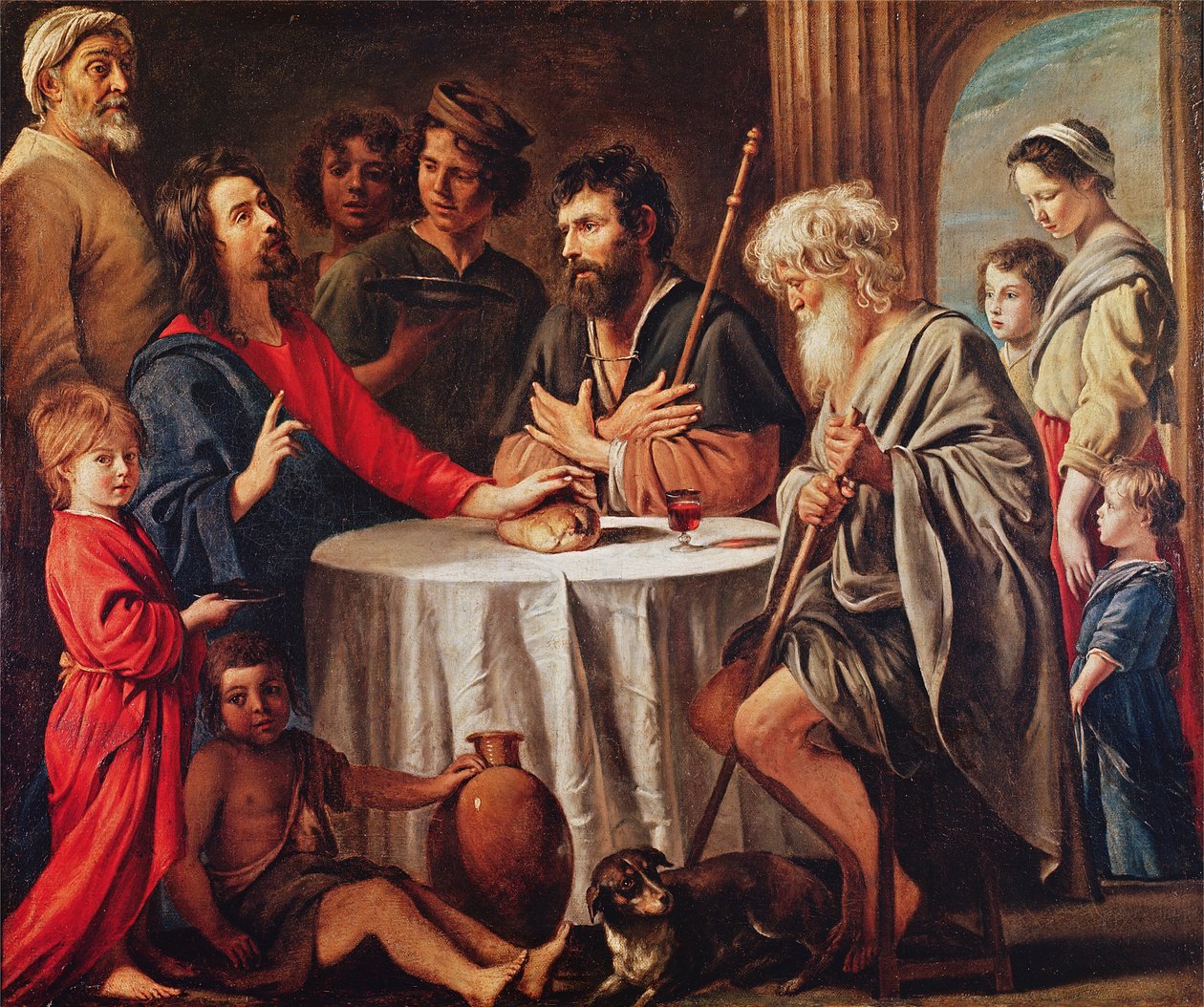 Die Jünger von Emmaus von Mathieu Le Nain