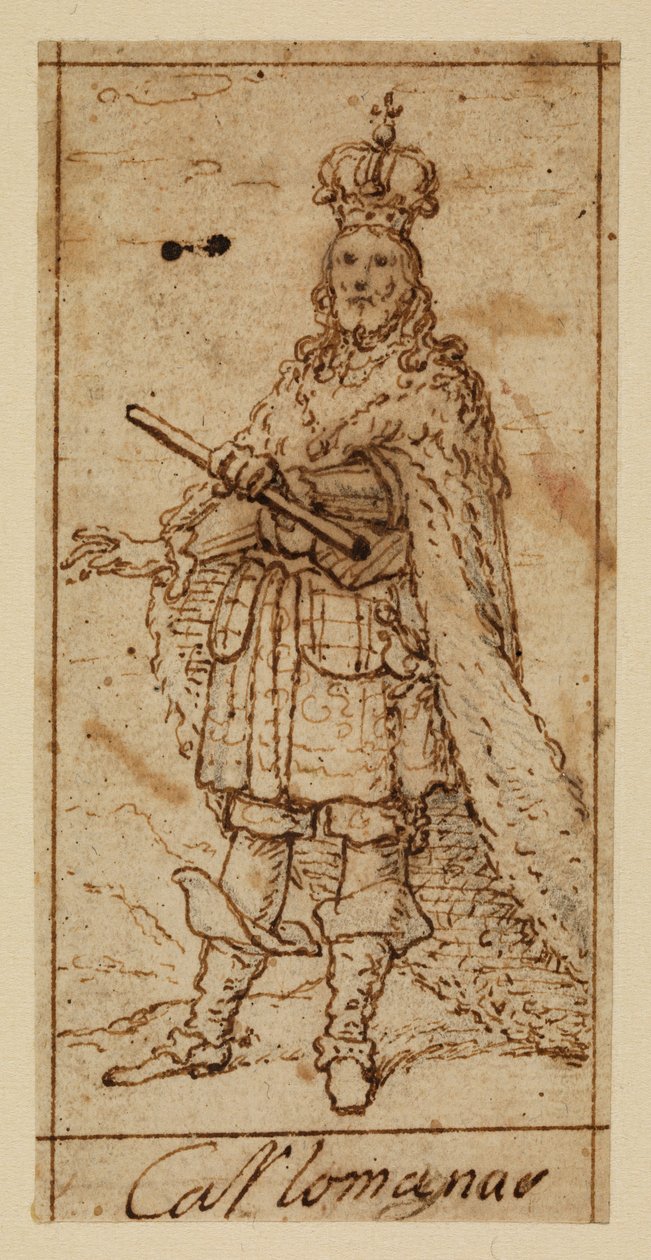 Karl der Große von Matias de (attr.to) Torres