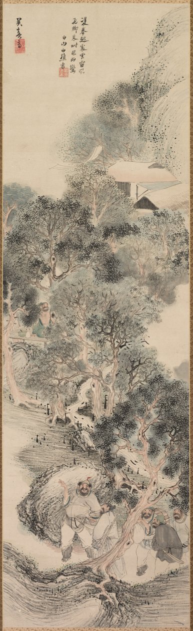 Wasserbanditen von Matsumura Goshun