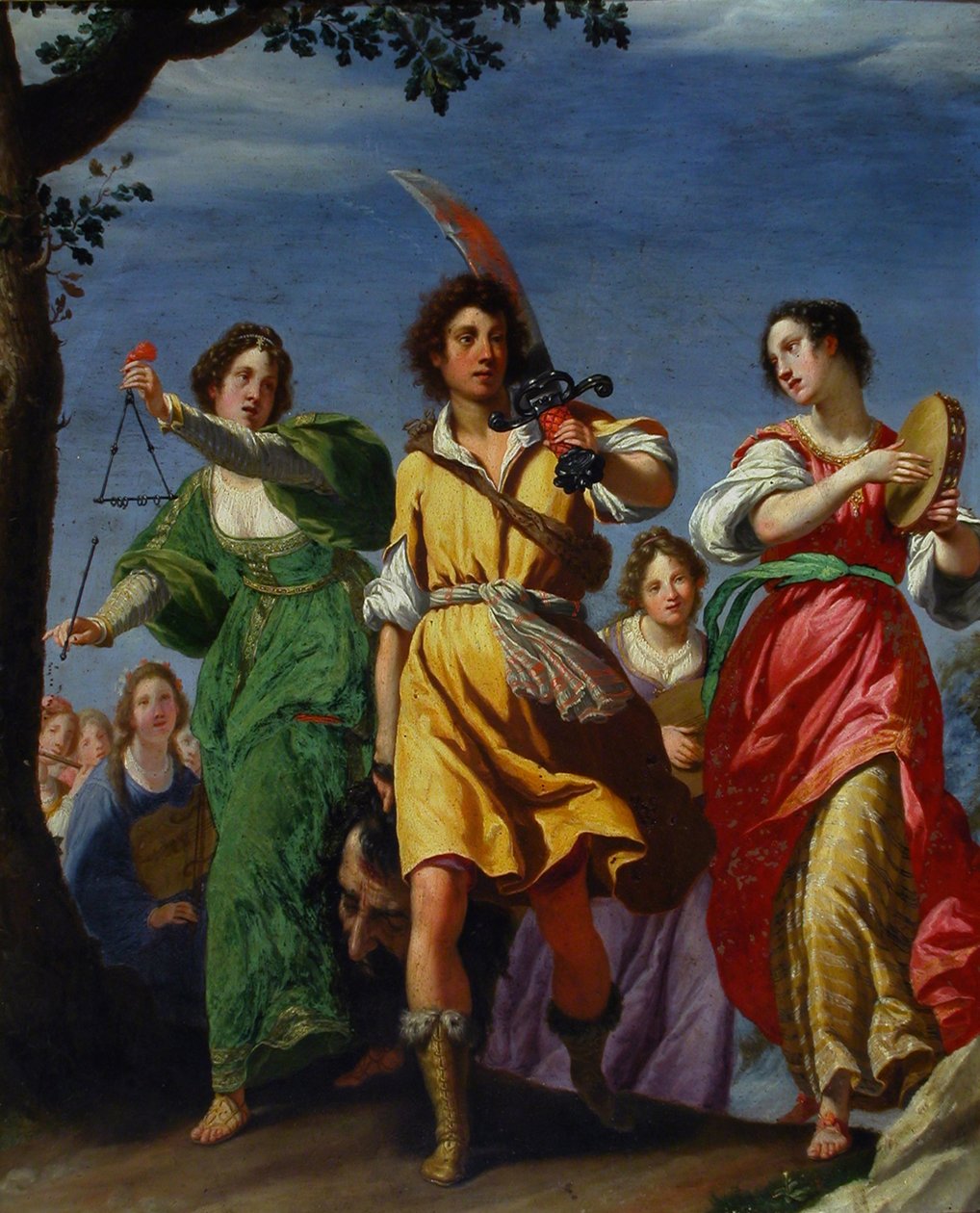 Der Triumph von David, 1610 von Matteo Rosselli