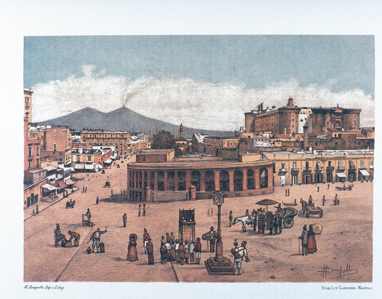 Italien, Neapel, Gran Guardia von Matteo Zampella