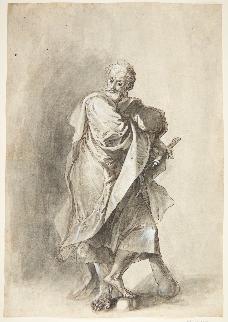 Jesus und die 12 Apostel: Judas Thaddäus von Matthäus Gundelach