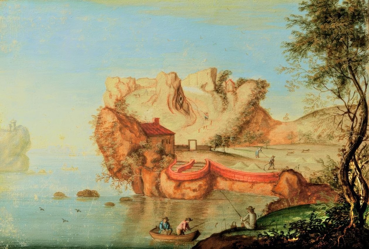 Anthropomorphe Landschaft von Matthäus Merian der Jüngere