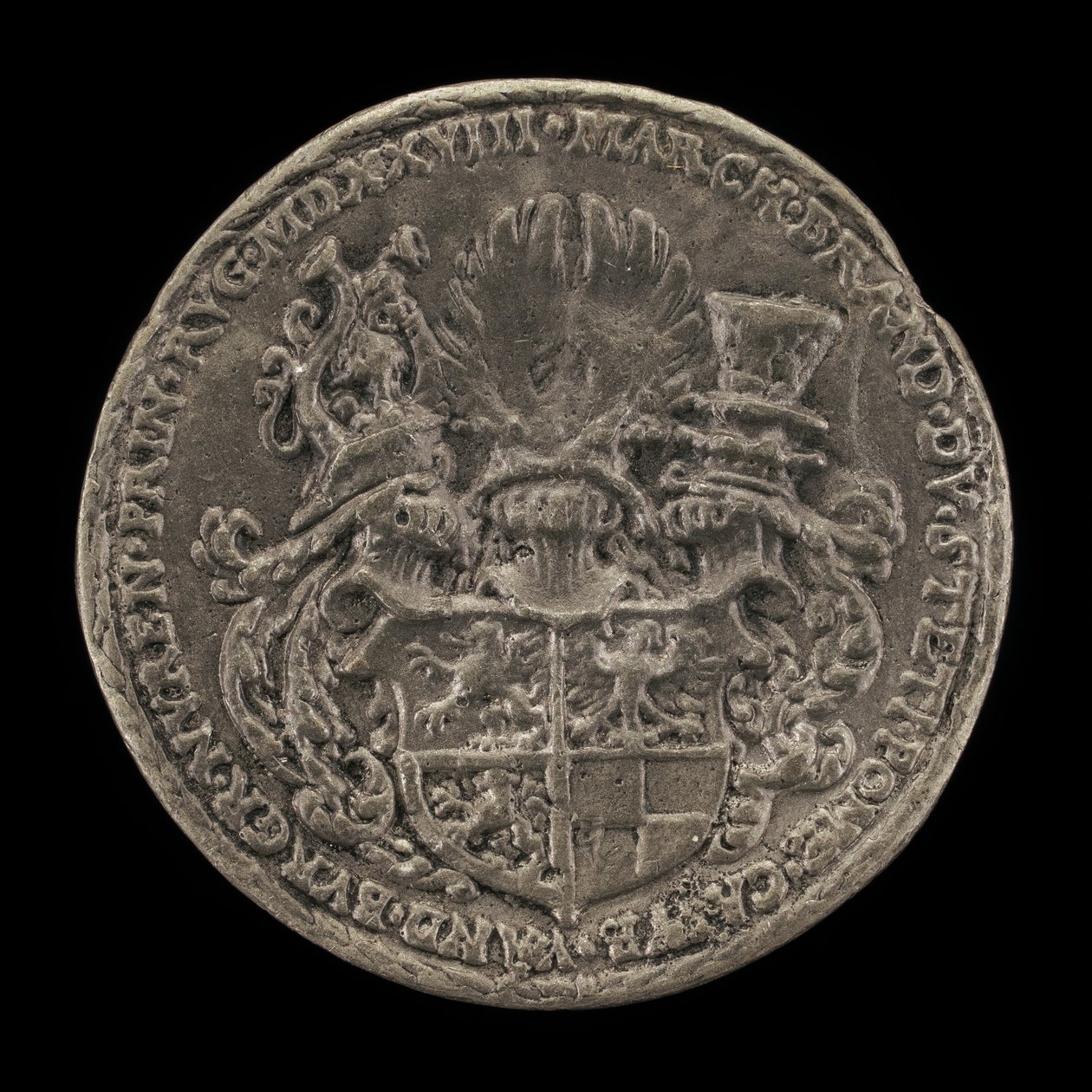 Wappen [Rückseite], 1528 von Matthes Gebel