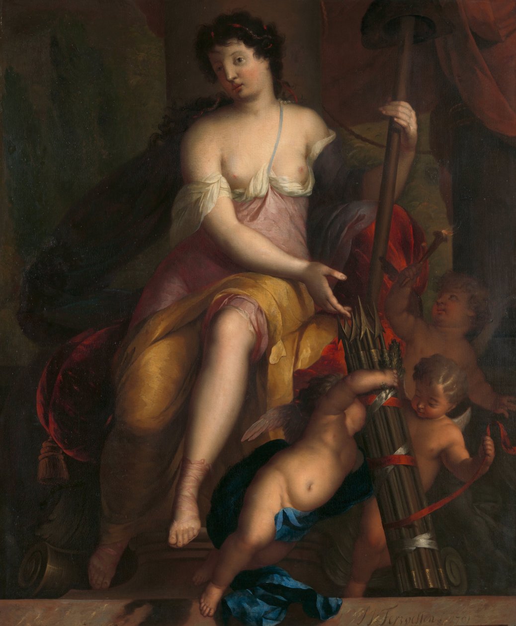 Allegorie der Freiheit von Mattheus Terwesten