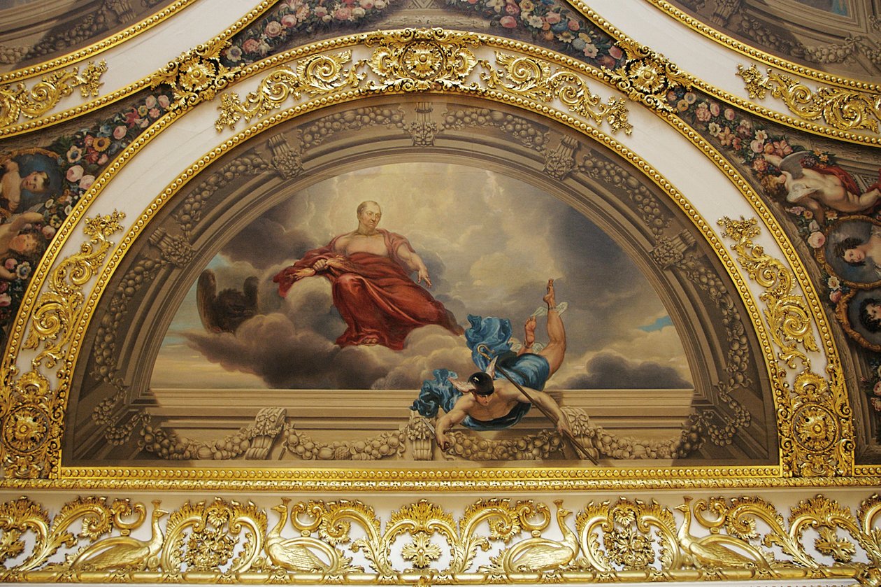 Jupiter schickt Merkur auf eine Mission, Elizabeth Saloon von Matthew Cotes Wyatt