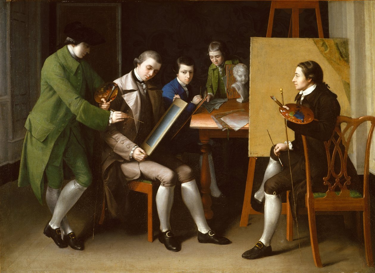 Die amerikanische Schule von Matthew Pratt