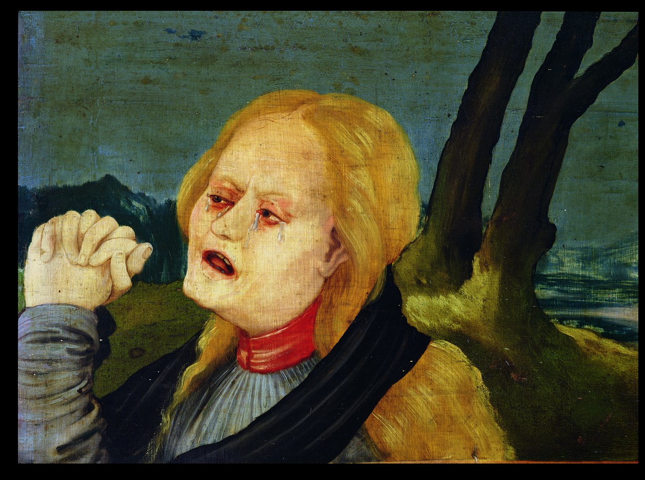 Maria Magdalena vom Predella-Panel des Isenheimer Altars, c.1512-16 von Matthias Grünewald