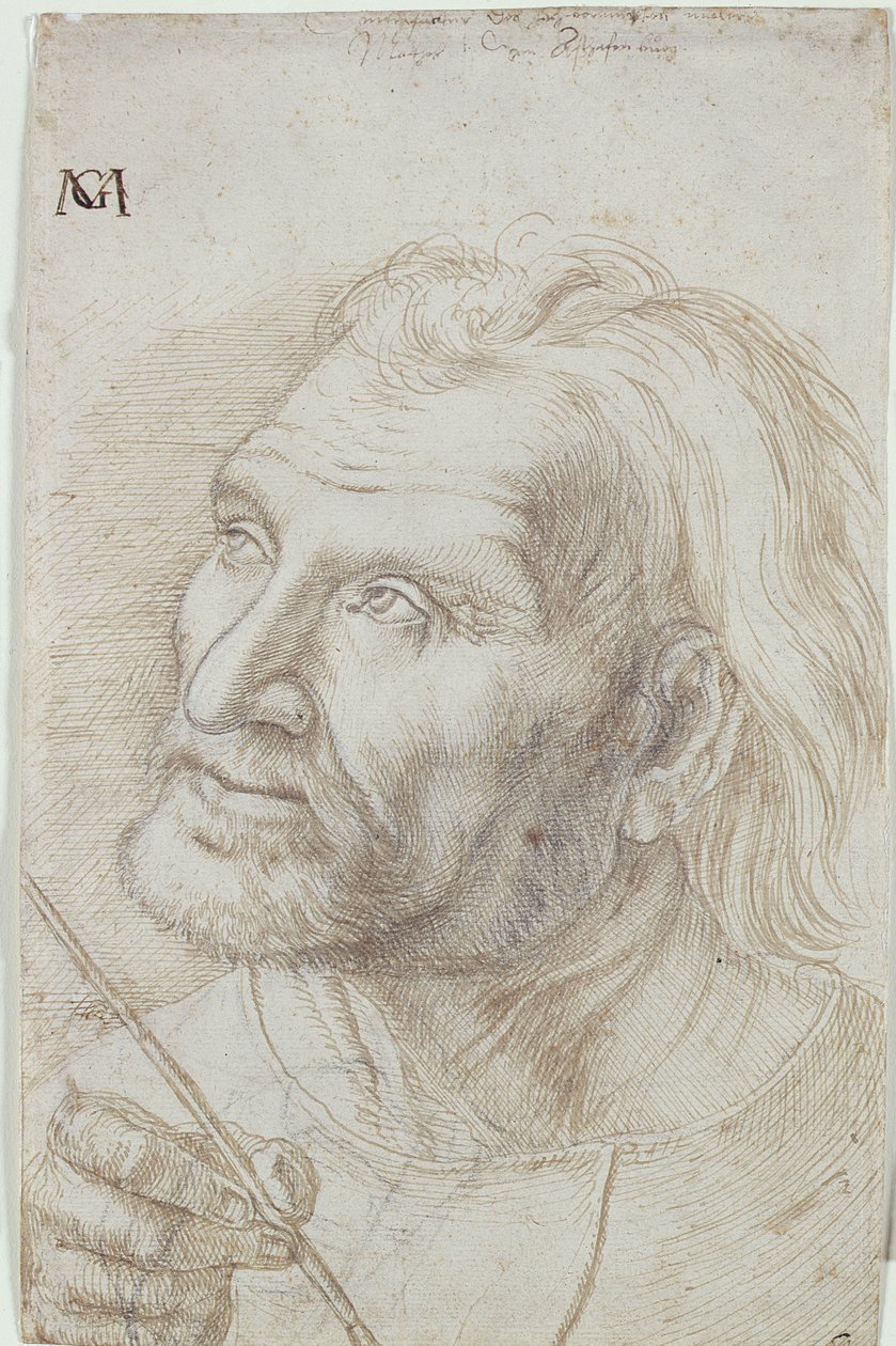 Kopie des Erlanger Selbstporträts von Matthias after Gruenewald