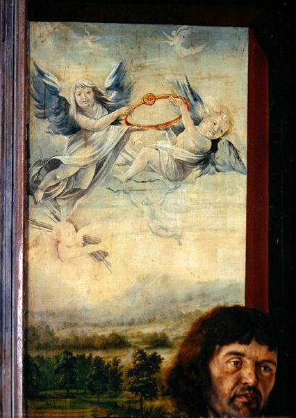 Engel (Detail) von Matthias Grünewald